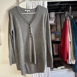 Madewell asherton waffle henley sweater